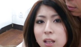 Frisky girlie Natsuki Haga with impressive tits gets what that babe was asking for