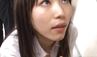Staggering mature Airi Mikami bangs with one horny boy
