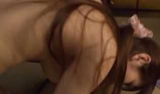 Sexy girl Yuuka Minase with impressive tits is ready to get mouth and babe pot fucked
